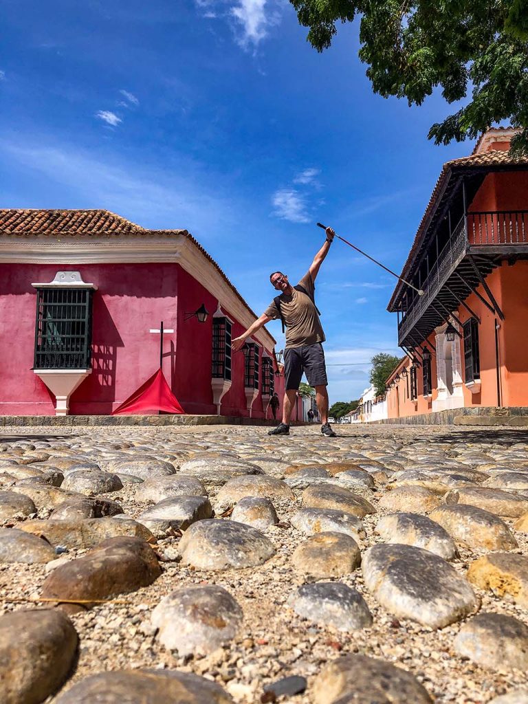 Viaje por Venezuela con discapacidad visual