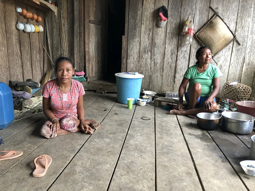 Comunidad indígena del Trapecio Amazónico en Colombia