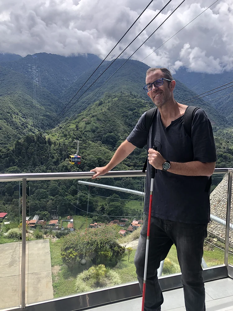 Teleférico Mukumbarí de Mérida durante mi viaje por Venezuela